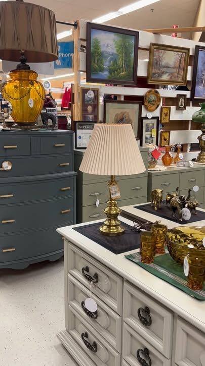 Pick a dresser any dresser! 
Vintage style for modern living at  Everyday Vintage 3 Strands Vintage Antique Mall